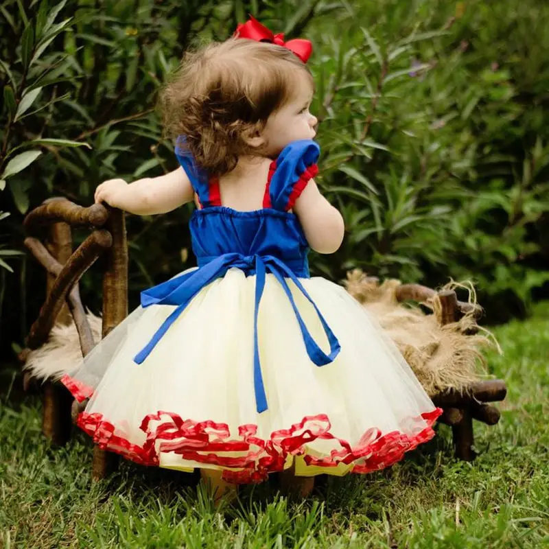 

So Cute Baby girl clothes Princess Dress Clothes Tutu Bow Ball Gown Party Dress Toddler Kids Fancy Costume Baby Dress for girls