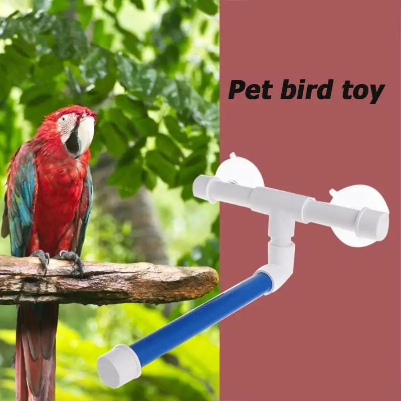 Pet Parrot птица стоящая платформа настенная полка-стеллаж для ванной душевая