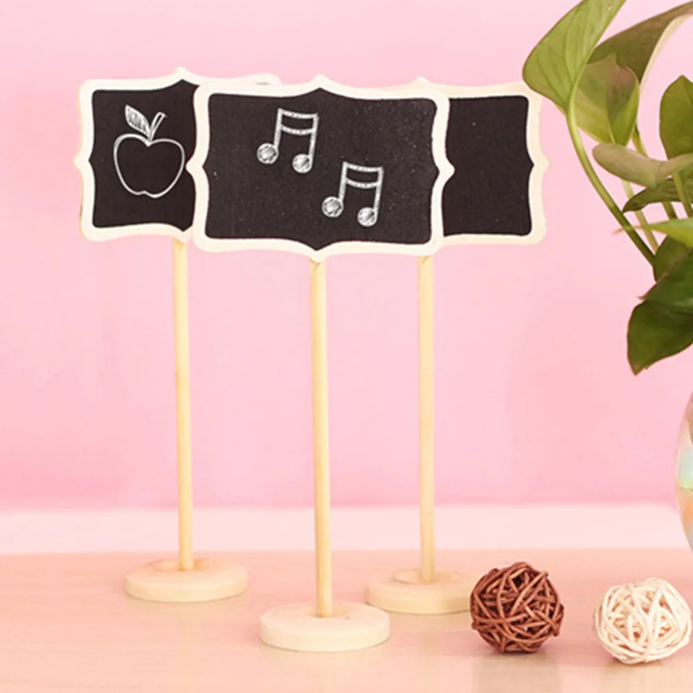 Доска деревянная с мелом 12 шт. | Дом и сад