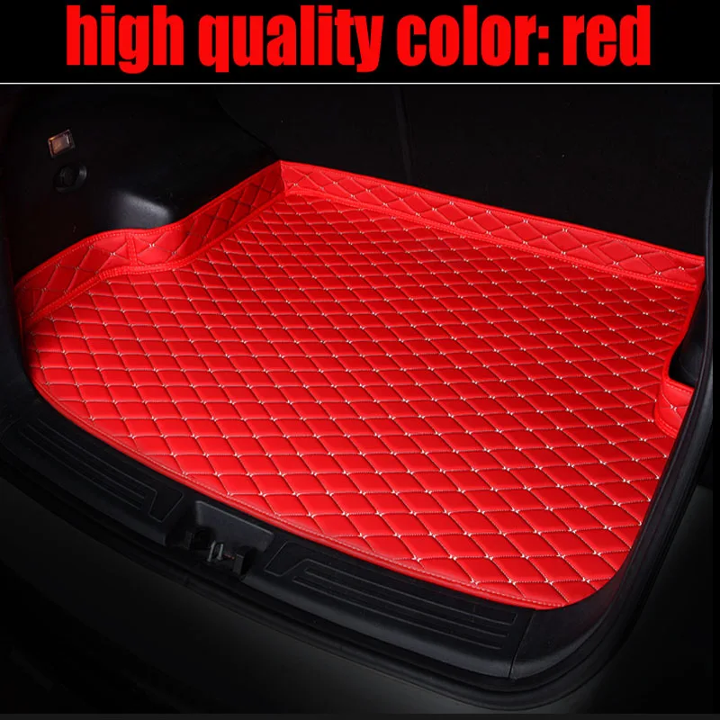

Custom fit car Trunk mats for Chevrolet Cruze Sonic Aveo Malibu Trax Sail captiva epica heavy duty car styling liners