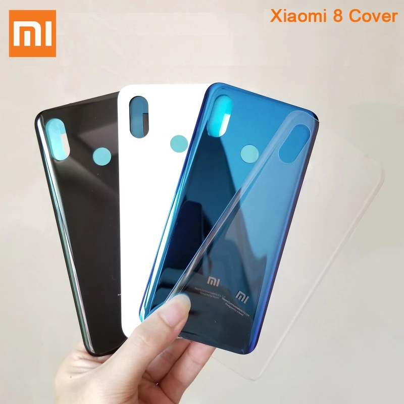 XiaoMi стеклянный чехол для задней крышки батареи для Xiaomi 8 MI8 M8 M8SE, задняя крышка для телефона, чехол s, задняя крышка для батареи
