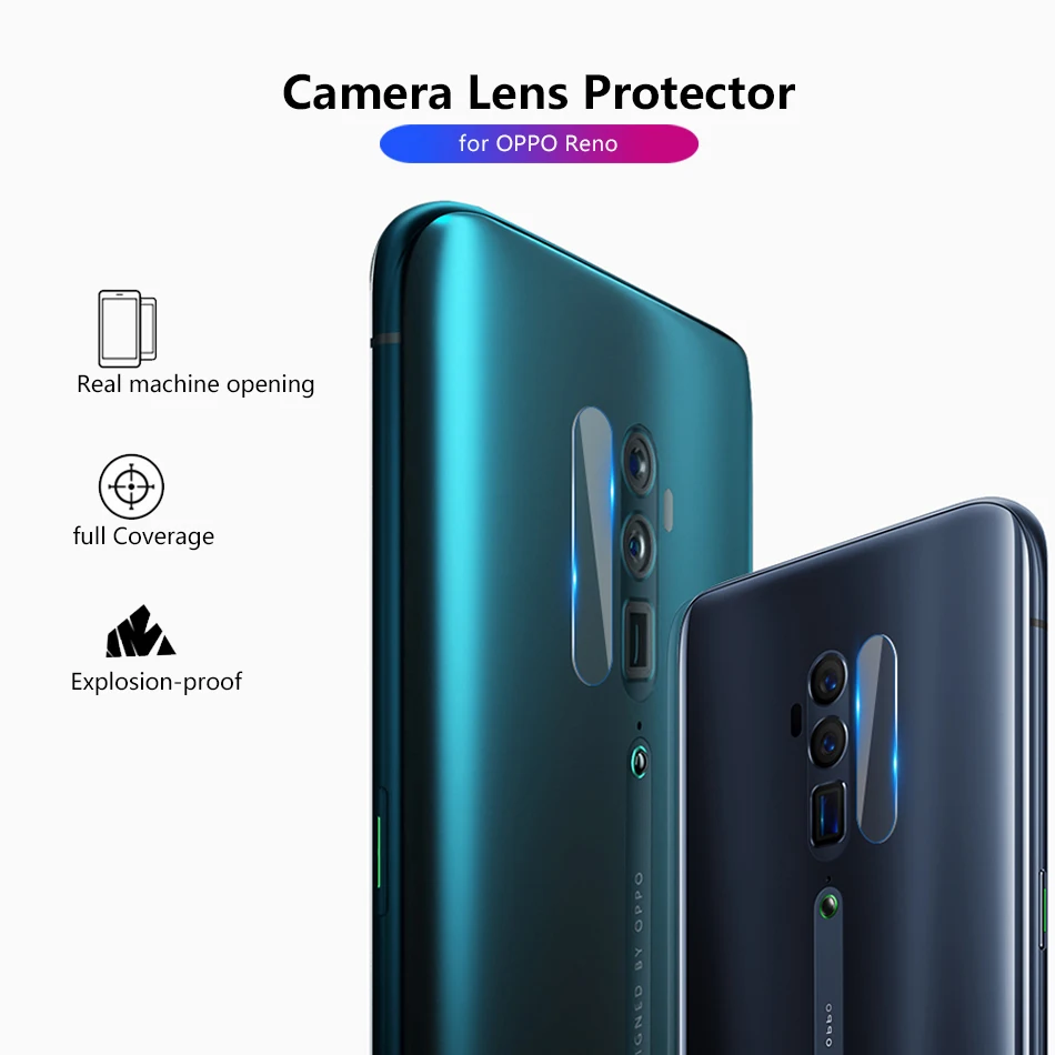 KEYSION задняя камера объектив из закаленного стекла для OPPO Reno 10x Zoom R15 R17 Pro стеклянная Защитная пленка для OPPO F9 F11 Pro A5 A7 K1