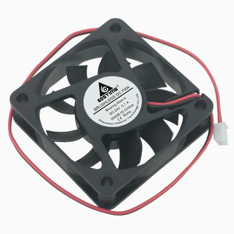 Новый оригинальный DC 5V 12V 24V 6CM 60x60x15MM 6015 процессор бесщеточный DIY охлаждающий