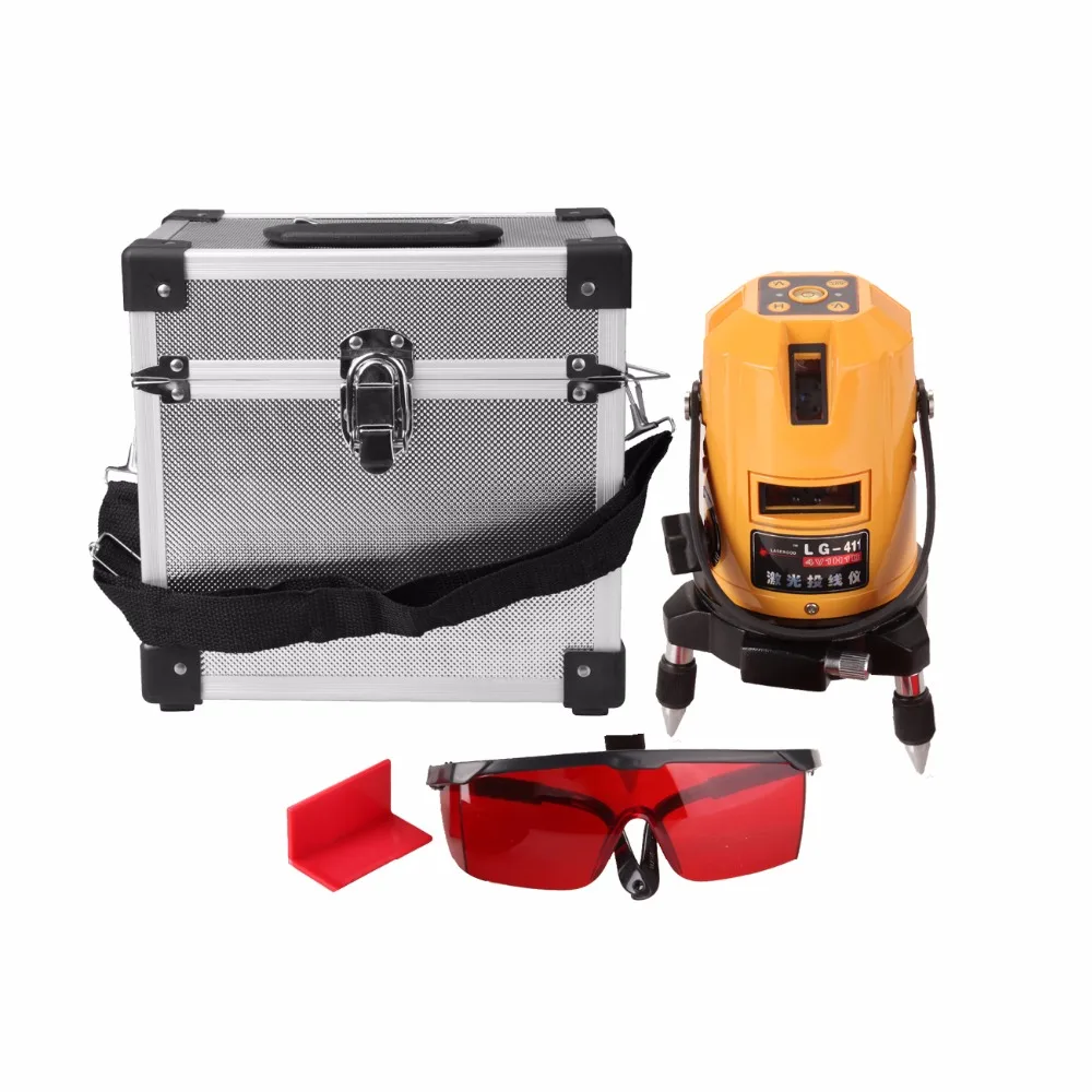 (Корабль из США) наливные лазерный уровень 360 градусов Поворотный лазерной мишени