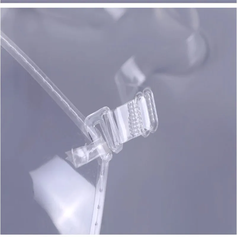 100pcs/Transparent bra wash free invisible bra plastic underwear