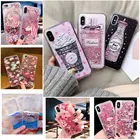 Чехол с жидкостью воды, мягкий силиконовый чехол для Samsung Galaxy J3 J4 J5 J6 J7 Pro 2016 2017 2018, чехлы для телефонов с Китом, единорогом, Минни