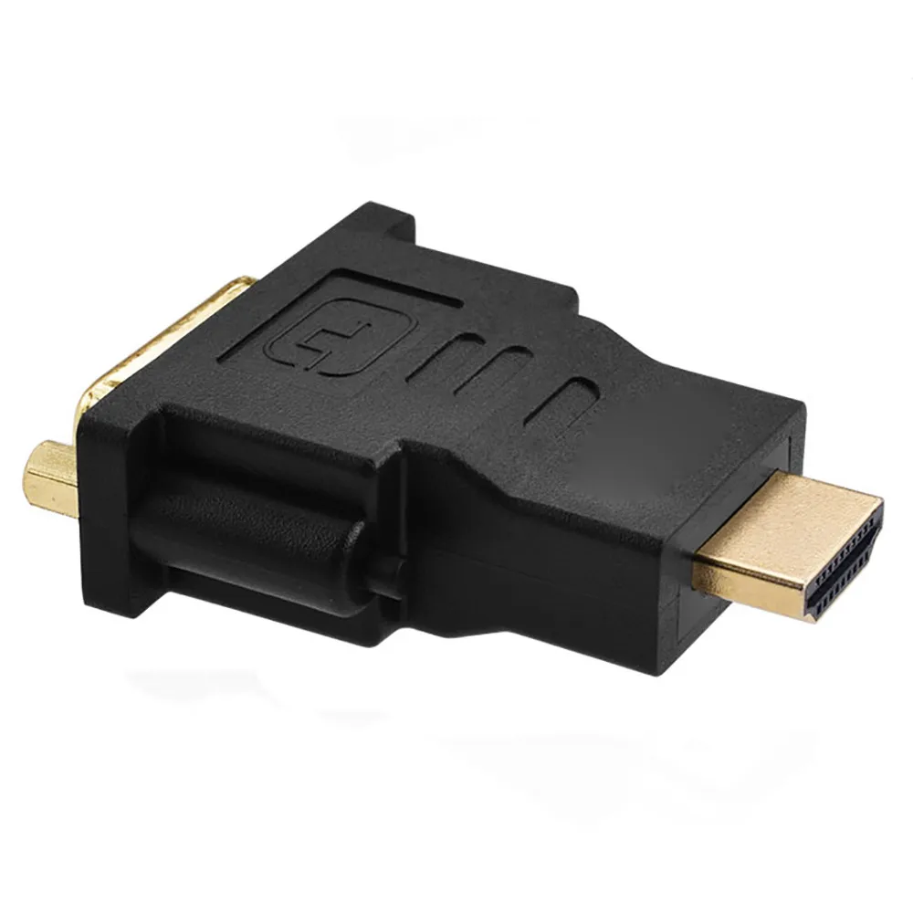 A DVI-I женский аналоговый(24+ 5) к VGA Мужской(15-pin) разъем адаптера поддерживает 3D технологии, 4 к, реверсивный звуковой канал 56 - Цвет: A