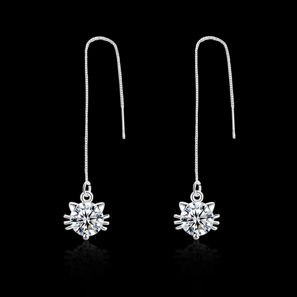 Женские серьги KITEAL с серебряным покрытием подарок на Рождество|women earrings|to usbear