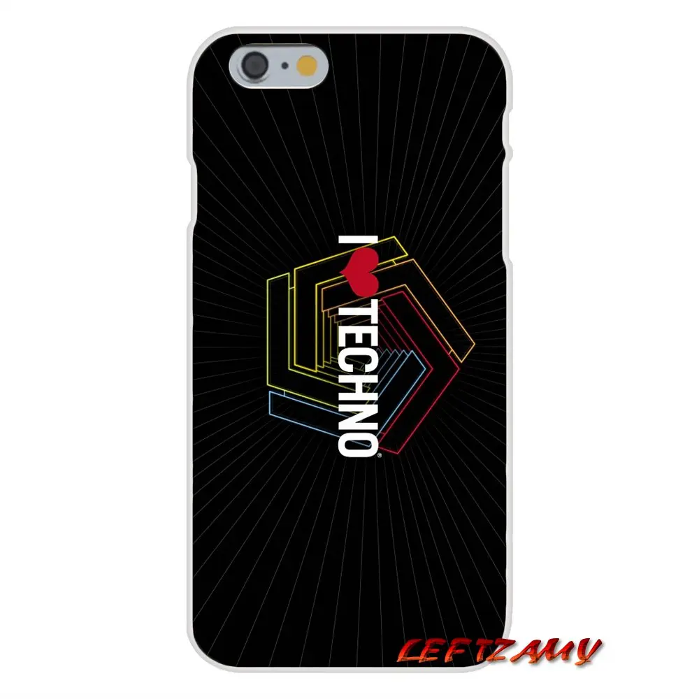 I Love Techno аксессуары чехлы для телефонов Xiaomi Mi6 Mi 6 A1 Max Mix 2 5X 6X Redmi Note 5 5A 4X 4A 4 3 Plus Pro |