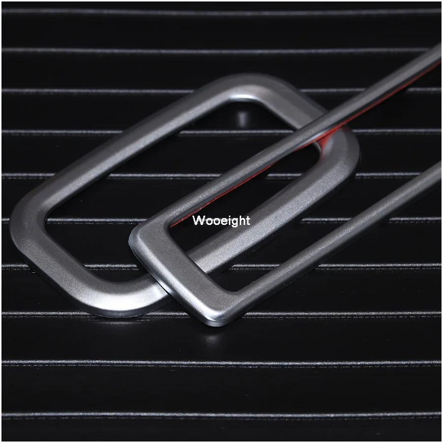 Wooeight 4 шт. ABS матовая Серебряная крыша автомобиля для чтения лампы Ручка