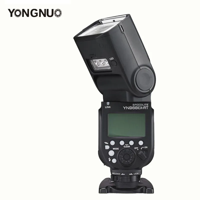 Yongnuo YN968EX RT Вспышка Speedlite Беспроводная TTL Master со встроенным светодиодным светом HSS