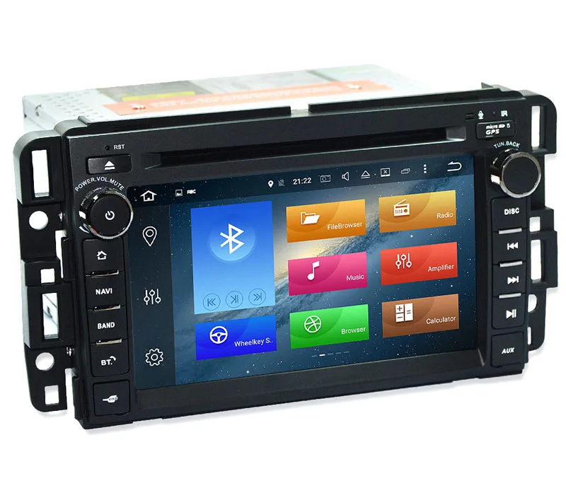 7 &quotAndroid 8 0 Восьмиядерный автомобильный DVD GPS плеер для GMC Yukon Savana Acadia Chevrolet Express