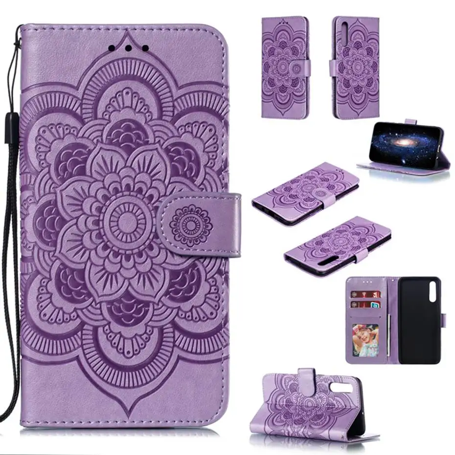 Flip Case For Samsung Galaxy A50 A10 A20 A30 A40 A70 S A60 M30S Wallet Leather Phone A90 5G A20E | Мобильные телефоны и