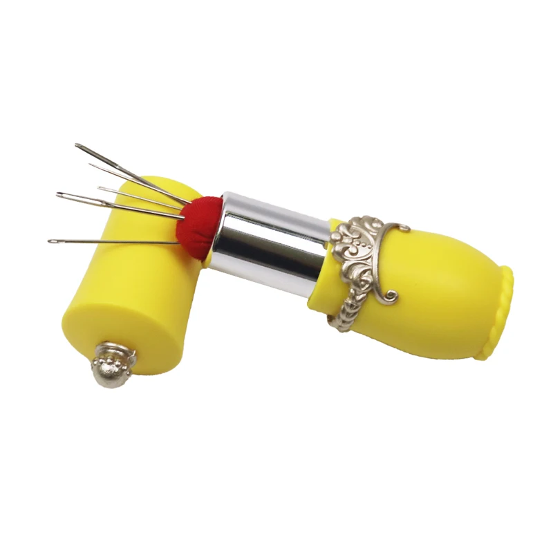 12 шт./компл. набор для шитья помады иголки штифты с 5 швейными иглами DIY инструмент