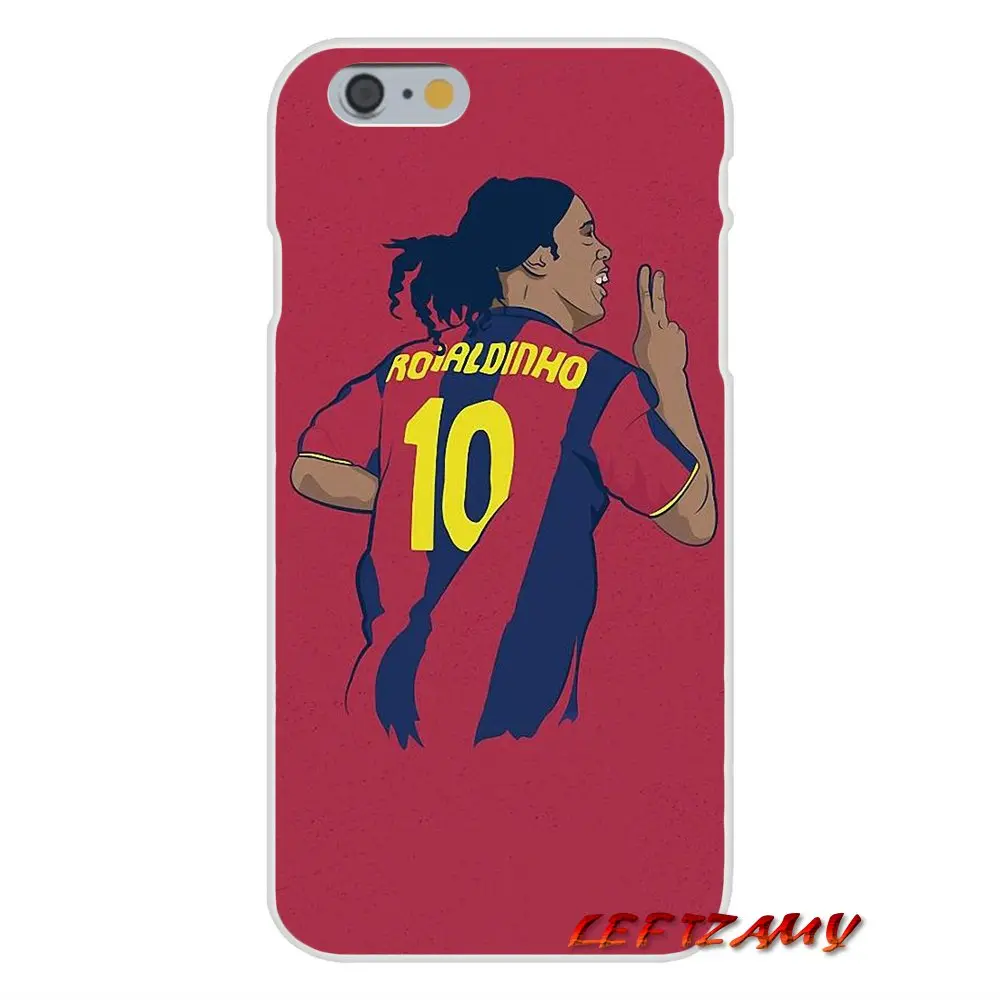 Аксессуары чехлы для телефонов модные футбола Ronaldinho huawei P8 P9 P10 Lite 2017 Honor 4C 5X 5C 6X mate 7