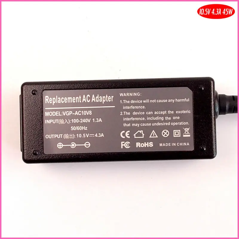 Зарядное устройство для ультрабука Sony VAIO Duo 10 SVD112 SVD11213CX SVD11213CXB 5 в а 45 Вт сенсорный
