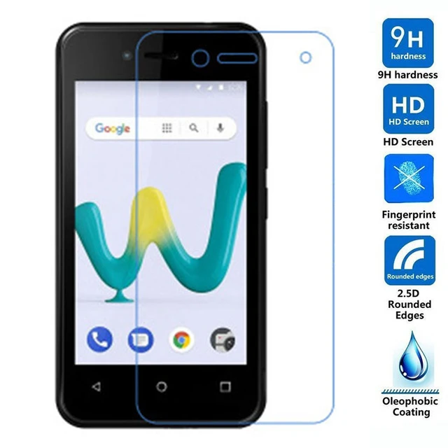 2 шт. 2.5D Закаленное стекло для Wiko Sunny 3 Mini защитная пленка Взрывозащищенная 9H