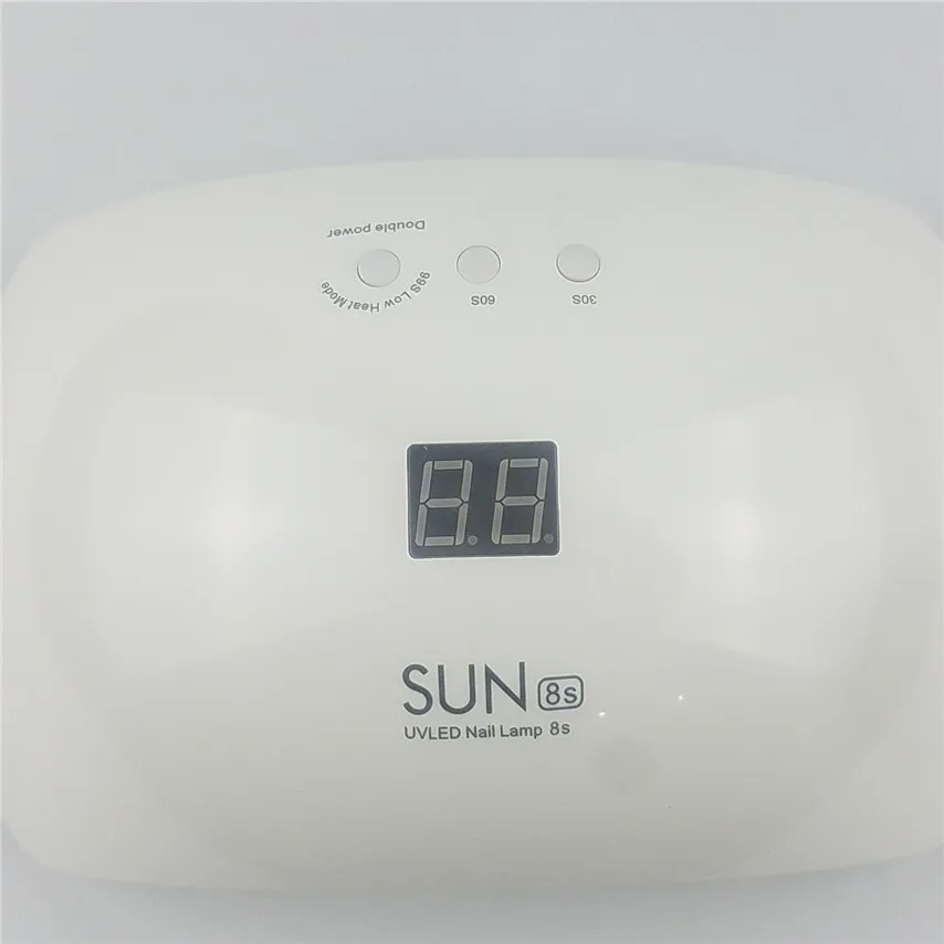 Лампа Sun 8s УФ/LED быстросохнущая для сушки ногтей сушилка гель-лака инструменты