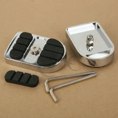 TCMT мотоциклетные хромированные алюминиевые тормозные педали колодки для Harley Dyna