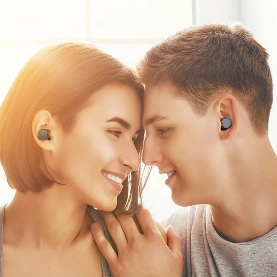 Moreblue мини Близнецы истинный Беспроводной Bluetooth V4.2 наушники стерео Спорт бег