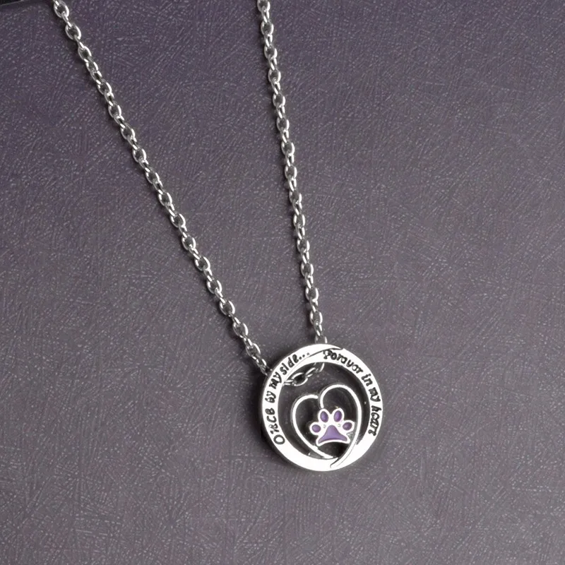 Новый кулон для влюбленных с принтом щенков Щенячий патруль один раз на моей