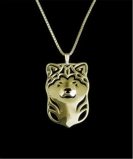 

Drop shipping-Japanese Akita Inu Pendant Necklace