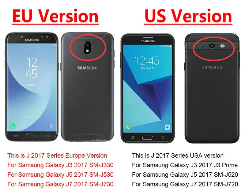 Кожаный чехол-книжка с бумажником для Samsung Galaxy J5 2017 SM-J530 чехол телефона 2016 J500 J510 Etui