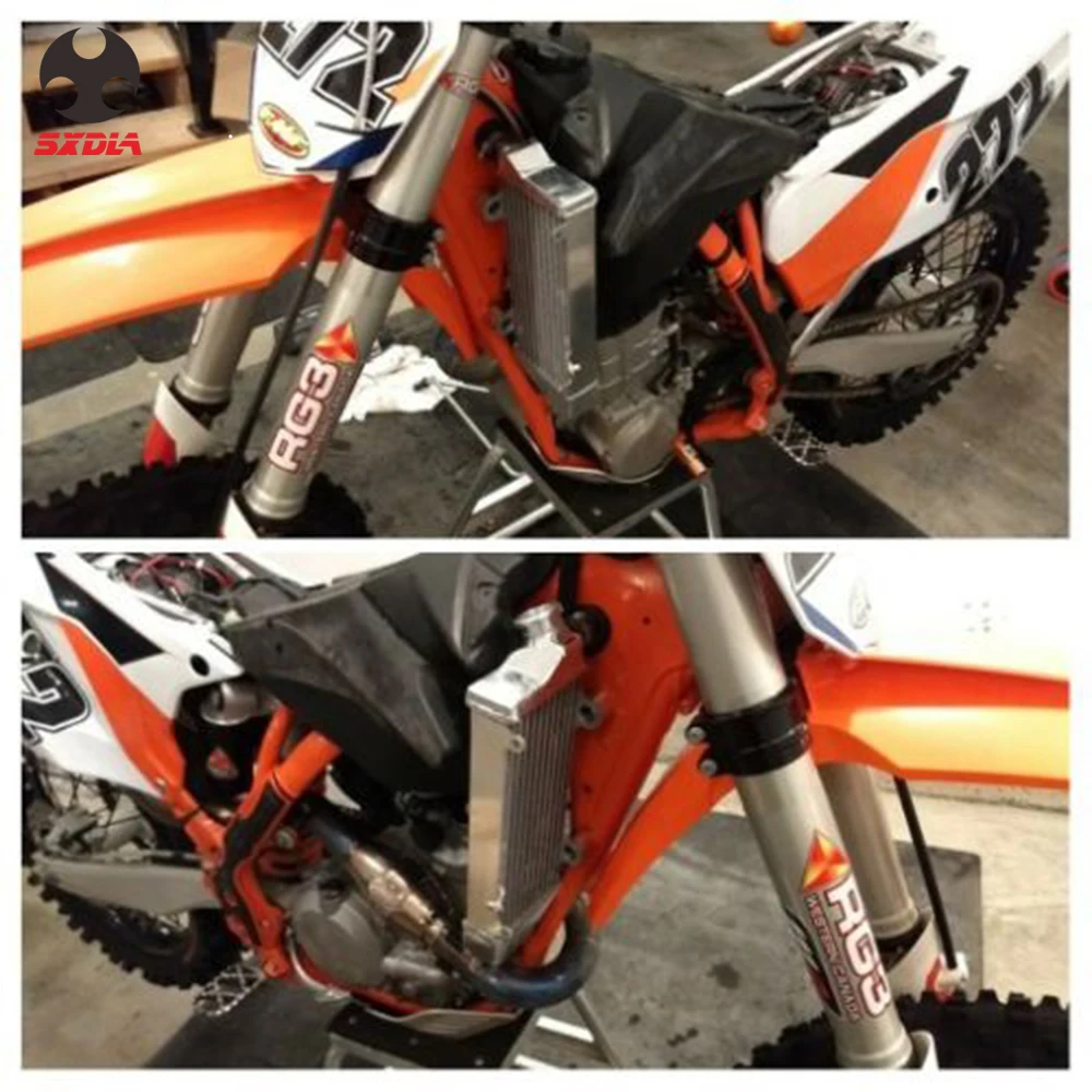 Аксессуары для мотоциклов радиатор охлаждения двигателя для KTM SX XC XCW SXF SX-F EXCF EXC-F XCF XC-F 125 150 200 250 300 350 450 500