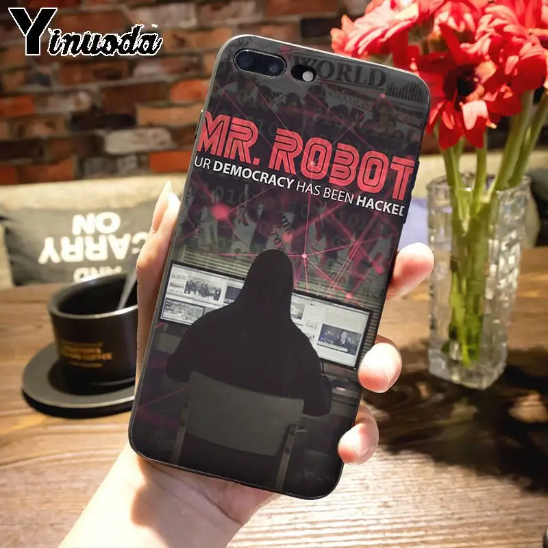 Чехол для телефона Yinuoda USA TV Mr Robot xiaomi mi 8 9 9t 10pro A1 A2 redmi 7 8a 9a note5 note7 note8pro 8t note9s