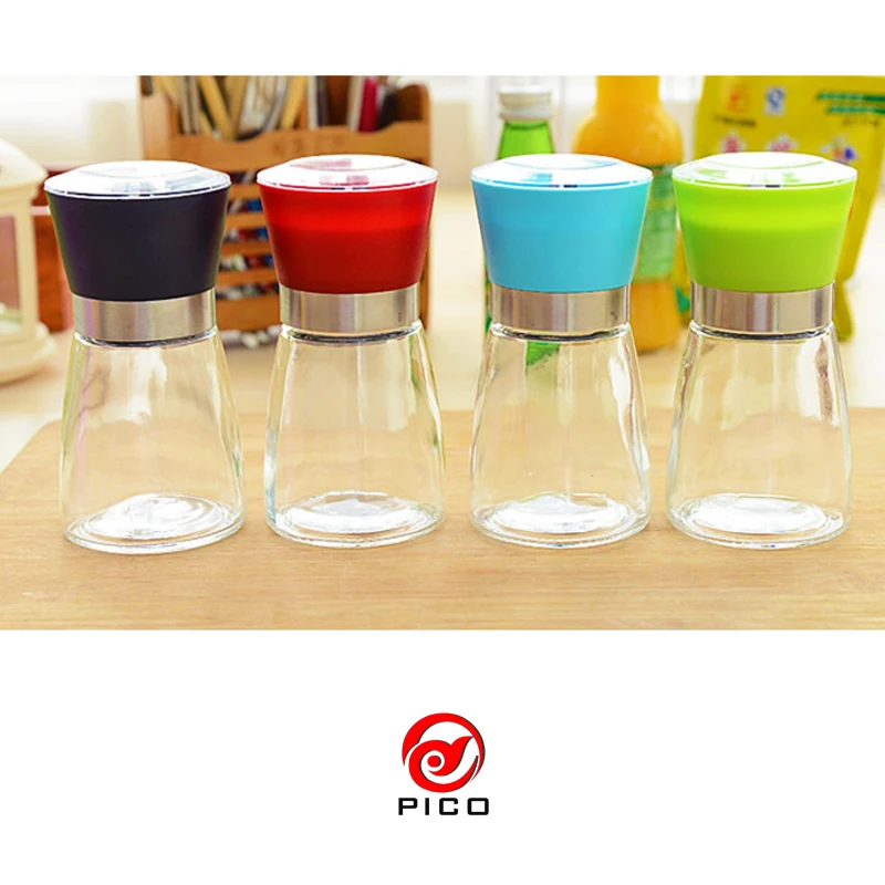 2 шт./компл. мельница для соли и перца шлифовальная машина стекло ручной специй