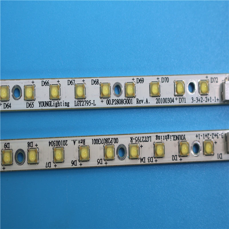 2 шт. * 36LED 310 мм Светодиодная подсветка для LM270WQ1 SD C2 M270WQ1 SDA2 LGT2781 LGT2795 R L A1419 MD095 ME088 |