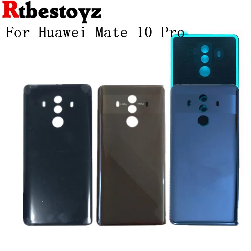 Оригинальный чехол для Huawei Mate 10 Pro со стеклянной батареей запасная задняя дверь