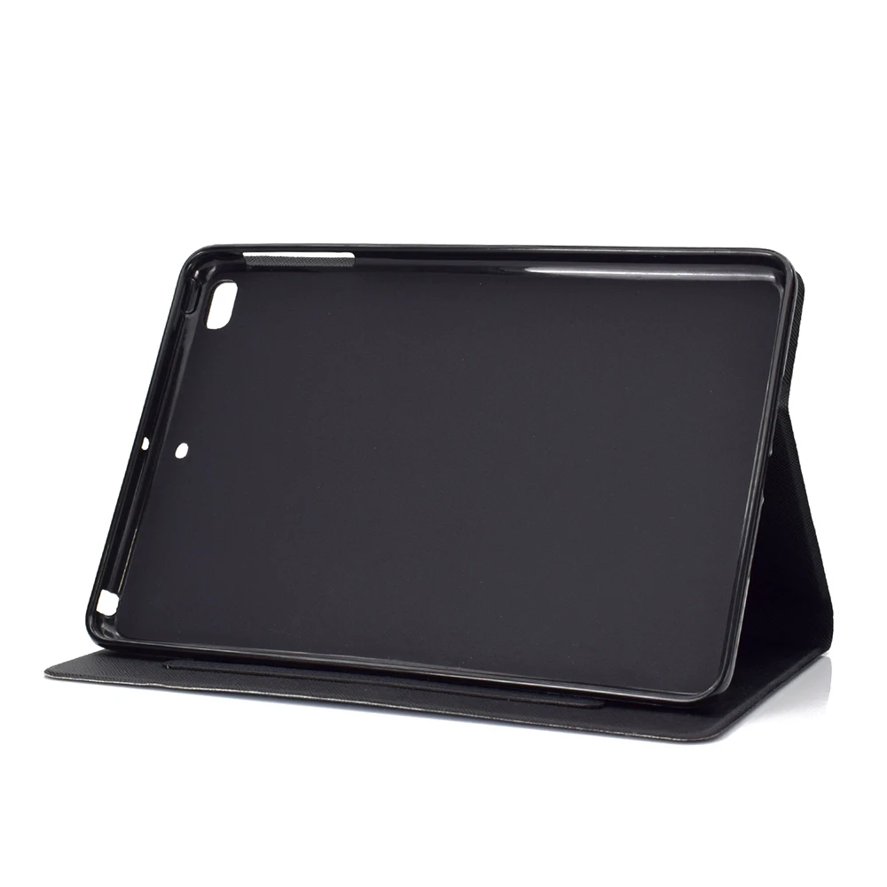 Мода рисунком с подставкой карманом для карт чехол для Apple iPad Mini 1/2/3/4 iPad mini4 mini5 чехол для кошек, собак, кроликов слона чехол coque para