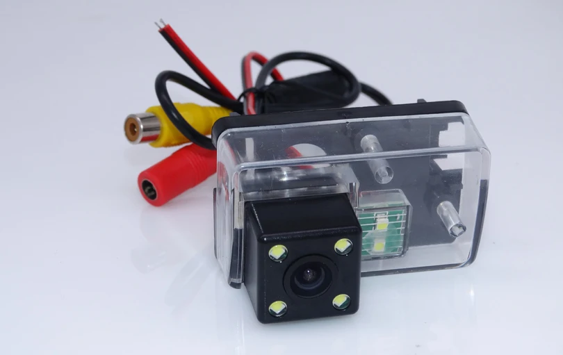 Складной Автомобильный задний монитор цветной экран черный корпус + Проводная