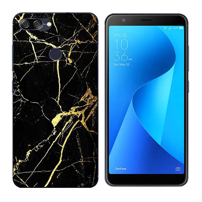 Для ASUS Zenfone Max Plus M1 чехлы из ТПУ с принтом сосны ZB570TL X018D X018DC Силиконовая задняя