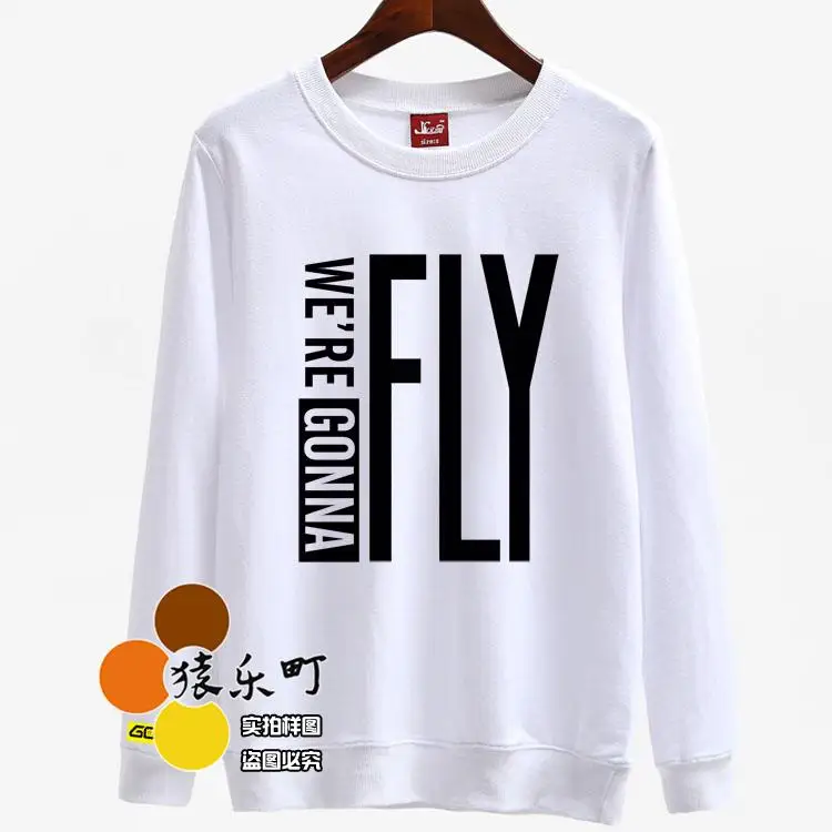 

Kpop spring autumn kpop got7 first concert we are gonna fly printing thin sweatshirt men women loose pullover hoodies