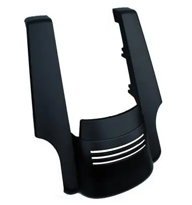 Matte Black Новая мотоциклетная обувь черный растягивается заднее крыло удлинитель для 2009-2013 Harley Touring Street Road Glide велосипед 2012 2011 2010 - Цвет: Matte Black