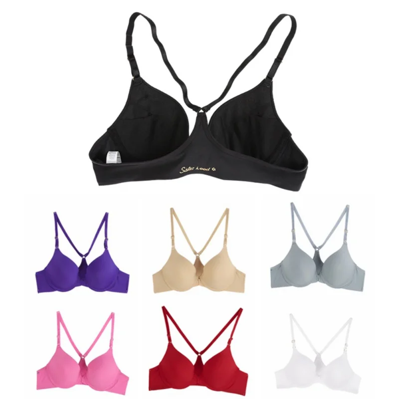 Сексуальный бесшовный бюстгальтер пуш-ап на косточках женское нижнее белье |