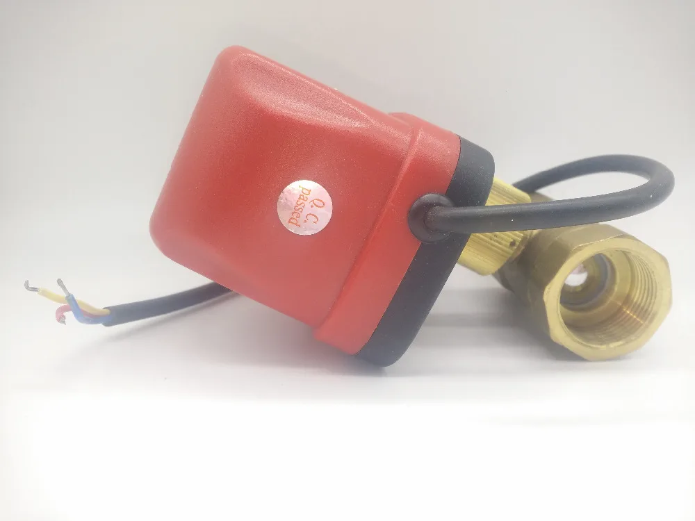 

3/4" 1" CWX Motorized Electric Ball Valve DN20 DN25 CR02 AC220V