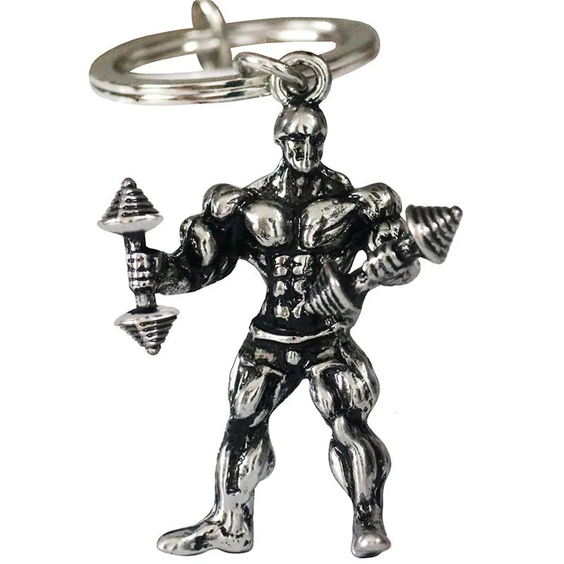 2019 strongman гантели брелок мужской фитнес автомобильный кошелек брелок|Брелоки| |