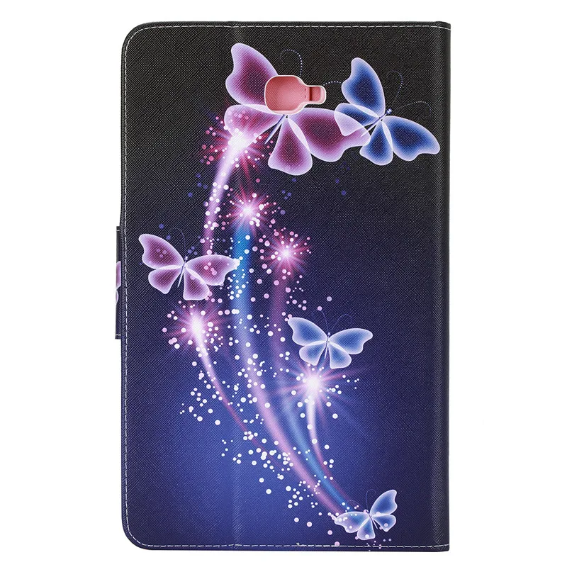 Кожаный чехол Wekays для samsung Tab A6 10,1 T580 с мультяшным котом для samsung Galaxy Tab A 6 10,1 T585 T580 SM-T585 чехол s
