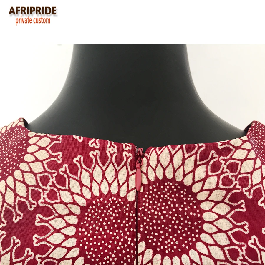 Бальное платье в африканском стиле женское AFRIPRIDE повседневное двухслойное
