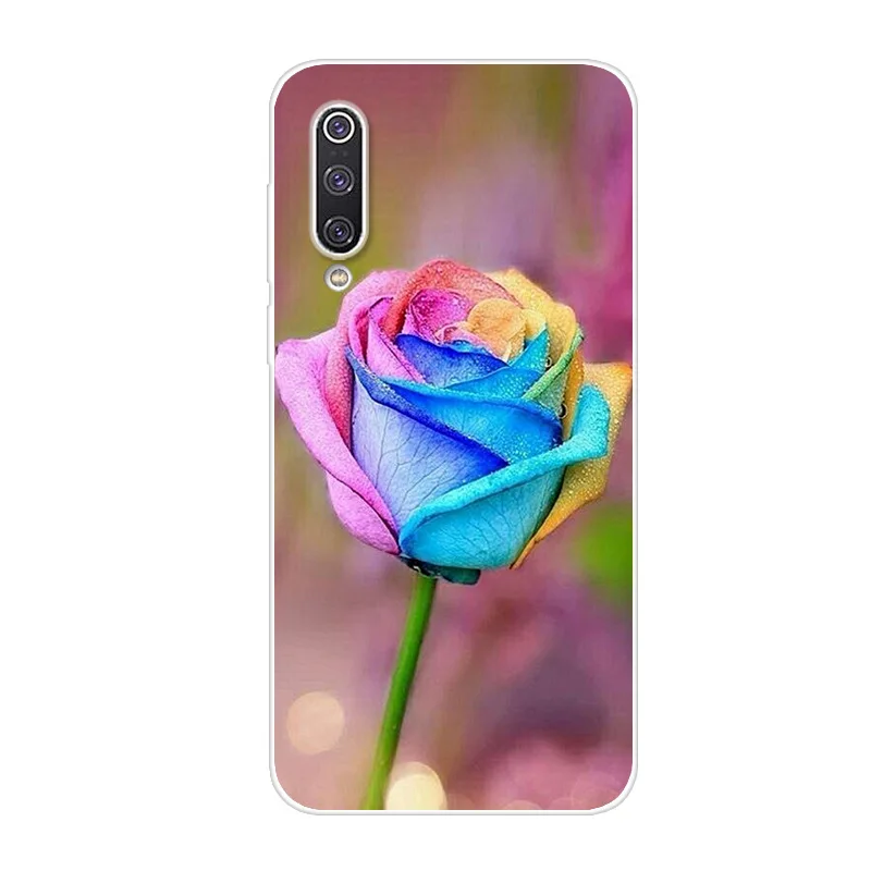 Для xiaomi mi a3 чехол мягкий силиконовый tpu чехол для телефона задняя крышка для xiaomi mi a3 чехол s Цветок FUNDA для xiaomi a3 a 3 mi A3 оболочка