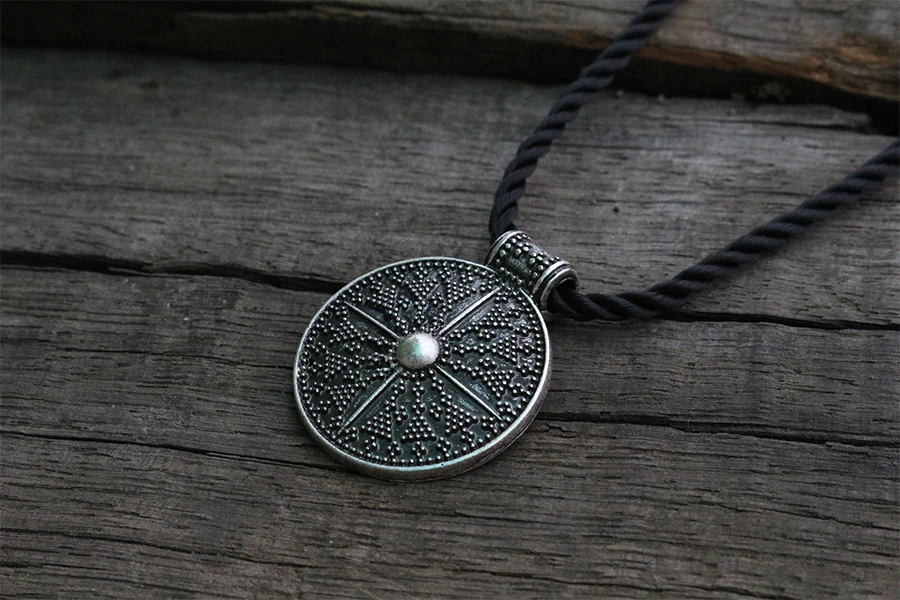 Lanseis 1 шт. norse славянская Лунница женское ожерелье ювелирные изделия в стиле викингов для женщин MORAVIA, Lunitsa, рабы этнический кулон
