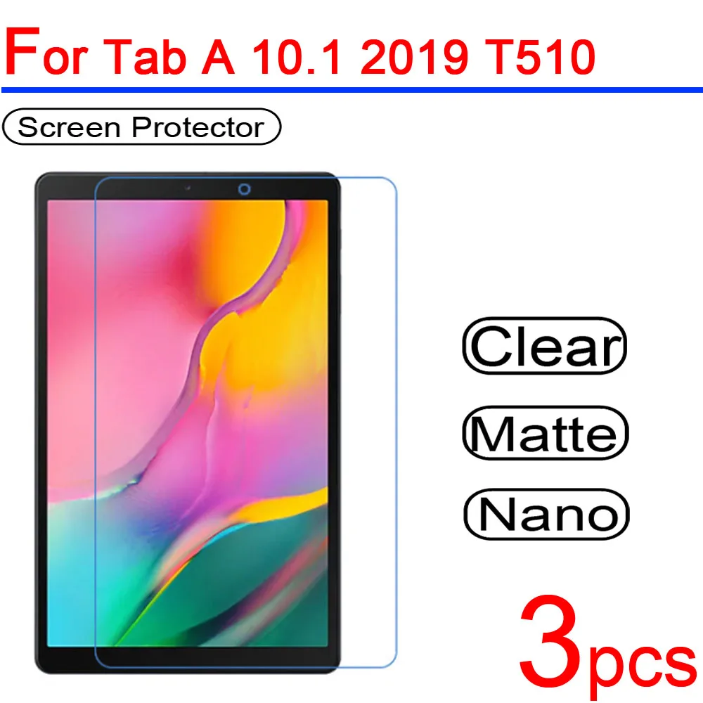 3 шт ультра ясный мягкий ЖК-экран протектор Защитная крышка для samsung Galaxy Tab A 10,1 T510 P580 с S ручка защитная пленка