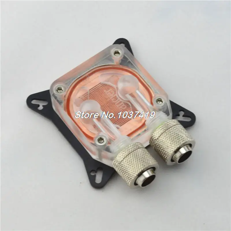 G1/4 Universal GPU water cooling block cooler with 9.5*12.7 quick twist for GTX680 GTX560 GTX460 HD7950 HD7970 | Компьютеры и офис