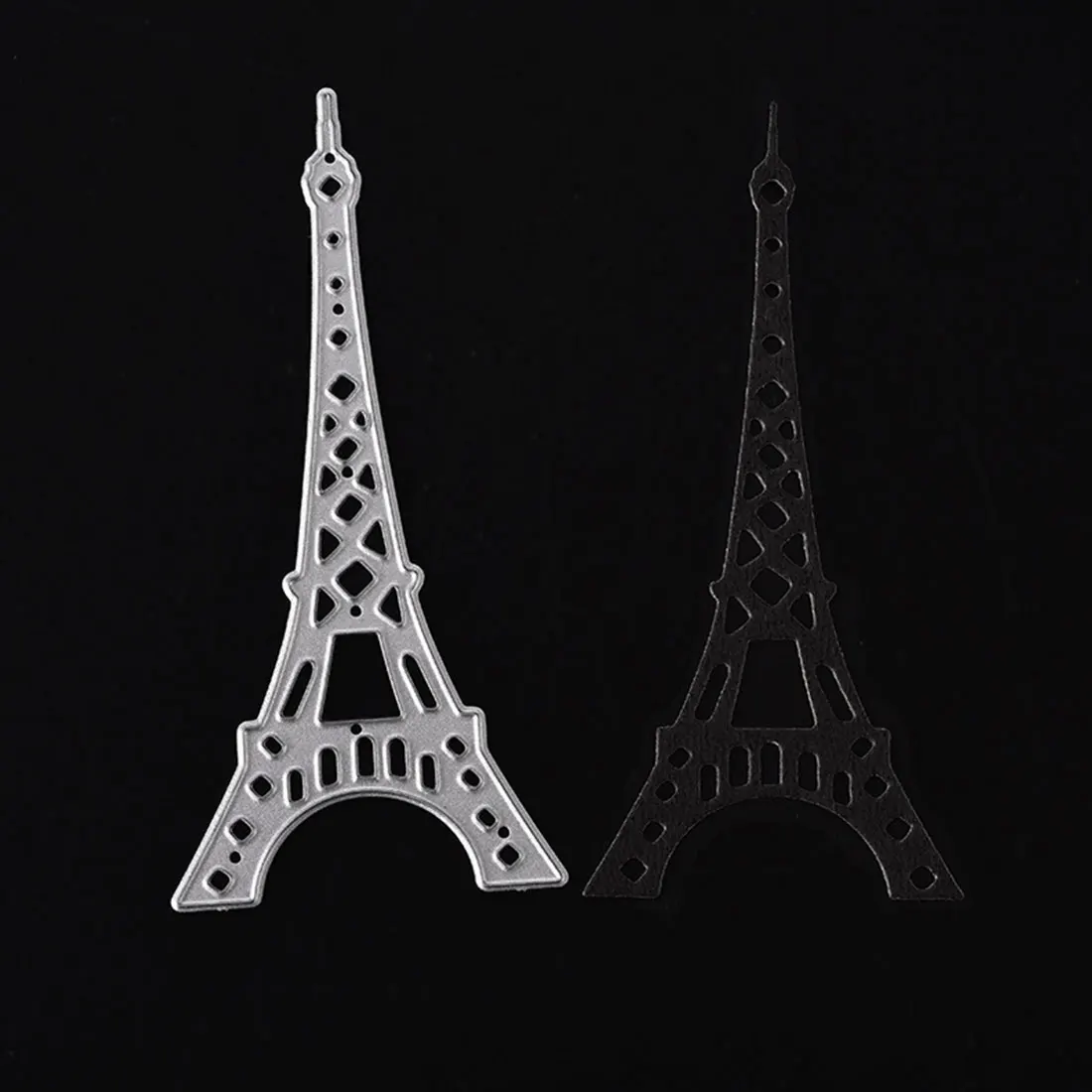 Горячая Распродажа Париж Эйфелева башня металлические поделки трафареты