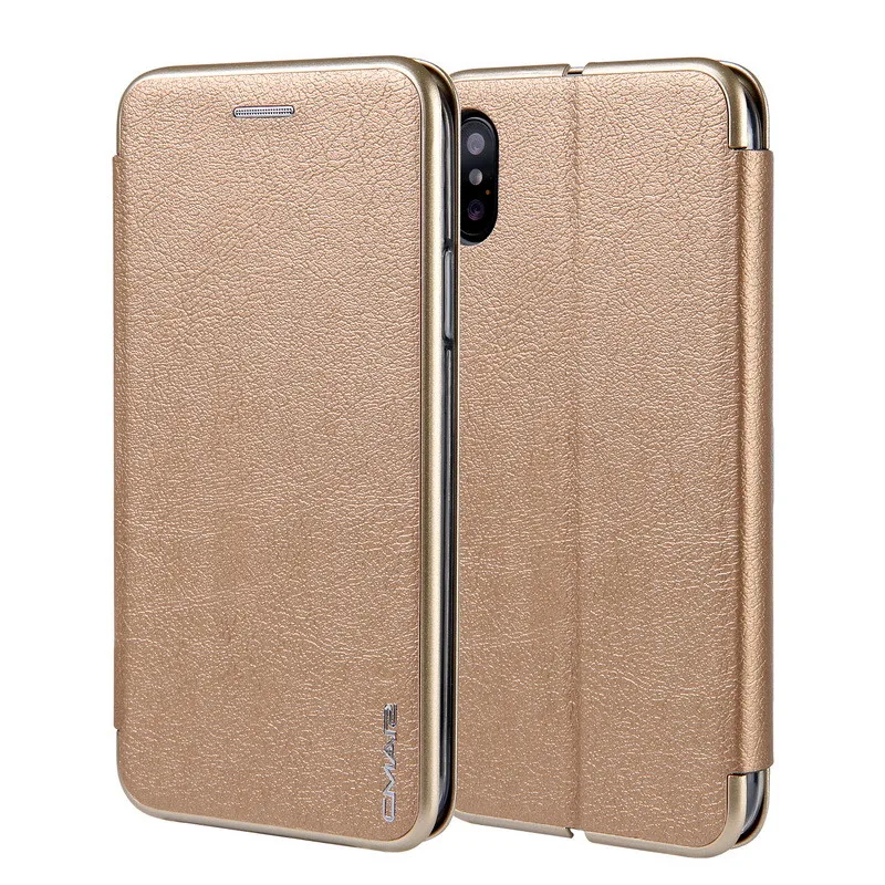 Роскошный чехол с покрытием и рамкой чехол для iPhone X 8 Plus чехол из искусственной кожи с карманом для карты и откидной крышка-держатель для iPhone 6 6 S 7 Plus Coque
