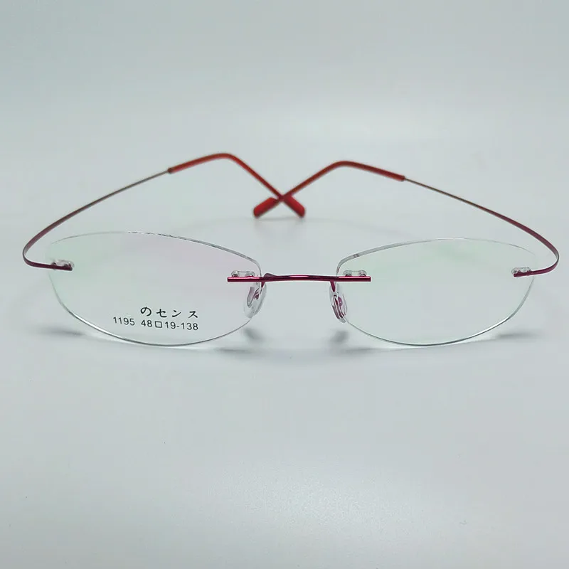 2020 Новый памяти Титан сплав Брендовые очки оправы для очков Для мужчин wo без