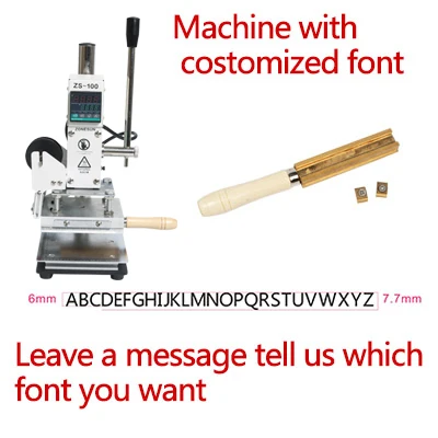 Machine with CF2 ZONESUN новая ZS-100 двухцелевая машина для горячего тиснения фольгой ручная Бронзирующая машина для ПВХ карты кожи бумаги штамповочная машина - Цвет: Machine with CF2